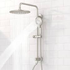 American Standard Spectra Versa 4 Function Complete Shower System With Flowise Shower Faucet Shower Heads Metal Shower