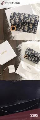 Youtubethanks so much for watching!follow me on my new ig: Christian Dior Oblique Saddle Card Holder In Navy Dior Card Holder Designer Wallets