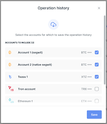 Tracing transactions across cryptocurrency ledgershaaroon yousaf, university college londonone of the defining features of a cryptocurrency is that its ledge. Export Operation History As Csv Ledger Support
