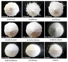 Different Sizes Of Silica Sand Quartz Sand Quartz Aquarium Decorations Sand