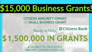 Citizens, its parent, subsidiaries, and related companies provide equal employment and advancement opportunities to all colleagues and applicants for employment without regard to age, ancestry, color, citizenship, physical or mental disability or perceived disability, ethnicity, gender, gender identity or expression, genetic information, genetic characteristic, marital or domestic partner. Citizens Bank 15 000 Business Grant Program Apply Asap 10 Million In Total Funding Youtube