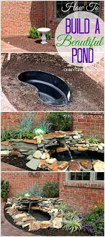 How To Build A Pond Waterfall Step By Step Pond Landscaping Ponds Backyard Diy Pond