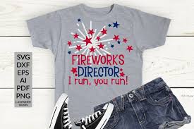 Almost files can be used for commercial. Fireworks Director Funny Fourth Of July Svg Cut File 280819 Cut Files Design Bundles