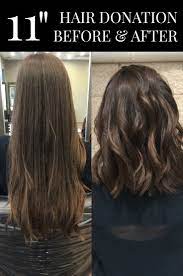 Donating 11 Inches Of Hair Before After Donating Hair Hair Hair Appointment