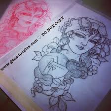 Osho coloring books coloring pages gypsy fortune teller tattoo project tattoo flash art witch art zen tattoo sketches. Excited For Tomorrow Get To Tattoo The Lovely