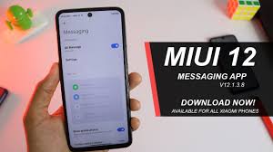 Miui 12 S New Messaging App Install On Any Xiaomi Phone Without Root Youtube