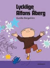 Albert er ein liten, ganske vanleg gut, som bur saman med pappaen sin. Lycklige Alfons Aberg Gunilla Bergstrom Kartonnage 9789129685237 Bokus