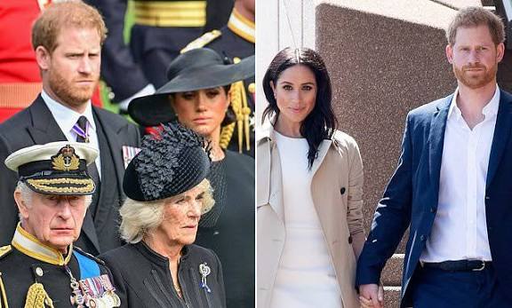 I doubt anyone knows what his views are on his father seeing Harry and  Meghan, because he doesn't talk about it.' Well there you go.