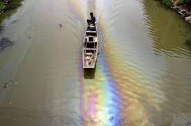 Qiantang River China With About 20 Chemical Plants In The Region And Untreated Waste Often Being Dumped Into The Waters The Area World Water Day Water World