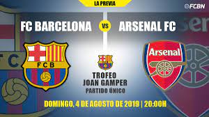Tirage, calendrier, résultats, meilleurs buteurs et livescore. Barca Makes Its Presentation In The Camp Nou In A Gamper With Partidazo Against Arsenal
