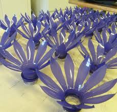 Sarah Turner Glendoick Garden Centre Plastic Bottle Art Plastic Bottle Flowers Plastic Crafts