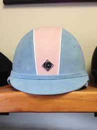 Charles Owen Custom Helmets I Personally Love Charles Owen But Not A Big Fan Of The Baby Blue And Light Pink Horse Riding Helmets Riding Hats Helmet