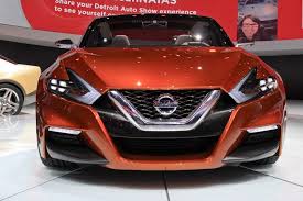 Nissan Sport Sedan Concept Debuts At Detroit Previews 2015 Maxima Live Photos Video Nissan Maxima Sports Sedan Datsun