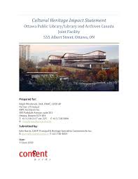 Cultural Heritage Impact Statement