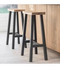 The fix this team shows you how to refinish old outdated wood. Contemporary Bar Stool With Painted Legs The Blue Door