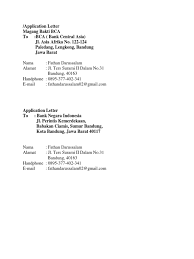 Medicare coverage has four different components,. Application Letter Note Bca Pdf