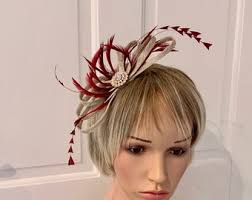 Bright Emerald Green Feather Fascinator