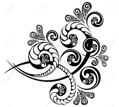 It's not simple to create a complex pattern from scratch in photoshop. Floral Branchy Ornament With A Beautiful Complex Pattern For Decorative Design Of Invitations Letters And Greeting Cards Royalty Free Cliparts Vectors And Stock Illustration Image 124057402