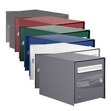 Boite Aux Lettres 2 Portes Oceanis Gris Castorama