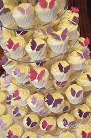 Fluttering Butterfly Cupcake Tower Butterfly Cupcakes Cupcake Tower Butterfly Baby Shower Theme