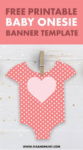 Use this blank onesie tag template to add your own creative touch. Free Printable Baby Shower Patterns Onesie Template