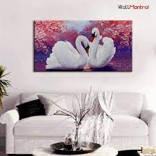 Before you decide where your new craft room will be, it's important to gather a few basic essentials. Wall Paintings For Living Rooms From A Noida Based Online Store Homify Drawing Room Decor Tree Wall Painting Wall Painting