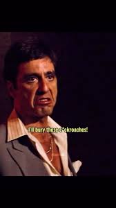 I’ll bury those c*ckroaches. , Enjoy 20% off all orders with code  “DONEMOC”. Explore our collection of iconic fashion and accessories  inspired by the legendary film. Link in bio. Don’t miss out!, ., ...