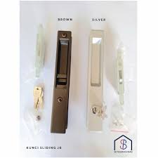 Harga kunci pintu sliding atau geser merk soligen. Jual Kunci Pintu Sliding Geser Aluminium J6 Jakarta Utara Setia Bangunan Tokopedia