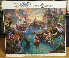 This artwork comes in a 750 piece puzzle by ceaco featuring disney characters peter pan and friends. Peter Pan S Neverland Puzzle By Joshua 2015 Fur Affinity Dot Net