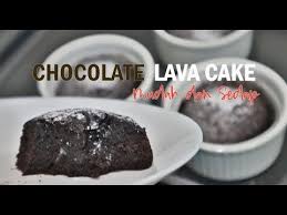 Resepi kek coklat kukus yang paling senang dengan sukatan cawan ni antara kek yang paling digemari ramai. Resepi Kek Coklat Lava Yang Sangat Mudah Dan Sedap Chocolate Lava Cakes Youtube
