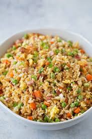Easy Ham Fried Rice Life Made Simple Rezept Rezepte Schinken Gebratener Reis