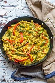 Vegan Rasta Pasta Dish Recipe Haitian Food Recipes Ital Food Jamaican Recipes