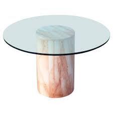 Italian Marble And Glass Dining Table Glass Dining Table Dining Room Table Marble Marble Dining