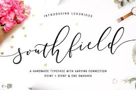 And use it anywhere you want. Southfield Typeface 19707 Script Font Bundles