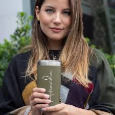 Personalized Tumbler, Custom Engraved Tumbler, Personalized Travel Mug,  Stainless Steel Tumbler, Personalized Gift for Her, Birthday Gifts