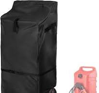 Cubierta de tanque de gas portátil, para tanque de combustible portátil de  14 galones, cubierta de contenedor de gas impermeable anti-UV, con lámina  ...