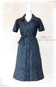 大島紬 清純派女優風 昭和レトロ 懐かしワンピースtsu172 shop hime21 japan 着物リメイクのネットショップ 着物 着物ドレス ワンピース