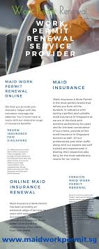 We provide renewal work permit management services to monitor and ensure every step has meet requirement by authorities in order to obtain renewal work permit ontime for every foreign worker. Maid Work Permit Maidwork Profile Pinterest