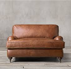 See more ideas about chair and a half, chair, cool chairs. English Roll Arm Leather Chair And A Half Leather Chair Chair And A Half Rolled Arm Sofa