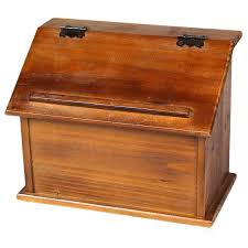 Vintiquewise 8 In W X 4 7 In D X 7 2 In H Wooden Old Style Podium Recipe Box Qi003091 The Home Depot Recipe Box Wooden Vintage Recipe Box Recipe Box Dividers