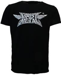Official babymetal logo t shirt (black) £13.99. Babymetal Merchandise Shop Our Collection Easily Online Worldwide Shipping Popmerch Com