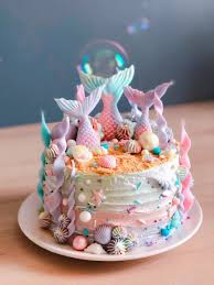 Mermaid Cake Mermaid Cakes Food Cake