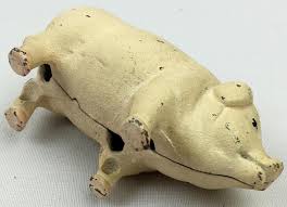 We did not find results for: Lot Vintage Cast Iron Standing Pink Pig Still Coin Bank