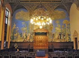 Groningen Binnenstad Centrum Academiegebouw Rug Aula Groningen Stad Nederland