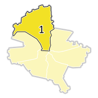 Harta cu adrese de strazi si numere postale, firme, statii metrou si tramvai. Sectorul 1 Wikipedia