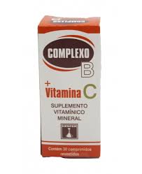 Complexo B Vitamina C 30comp