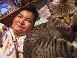 This is one of the things I love about cats I'm not well today and in a lot  of pain so they haven't left my side, it's how my sons know I'm