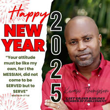 HAPPY NEW YEAR FROM HON. Kwasi Thompson 🙏🏿🎊