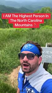 I Am The Highest Person In The GrandView OverLook In North Carolina. Let’s  Go! #grandviewoverlook #mountains #northcarolina #highestperson #fyp