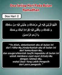 Doa Hari Ke 2 Ramadhan Doa Kutipan Inspiratif Membaca